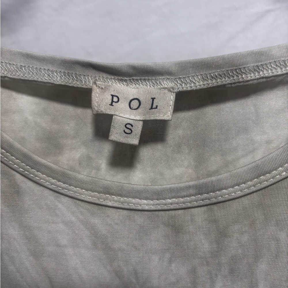 POL Subtle Gray Top - Picture 3 of 3